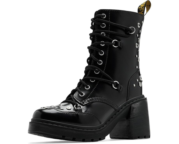 Ботинки Dr. Martens Chesney Hardware на 10 люверсах с фурнитурой