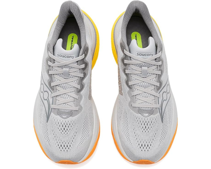 Saucony Ride 19 нейтральные кроссовки с сетчатым верхом и пеной PWRRUN+