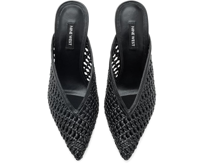Туфли-мюли Grasso на шпильке с плетеным верхом Nine West