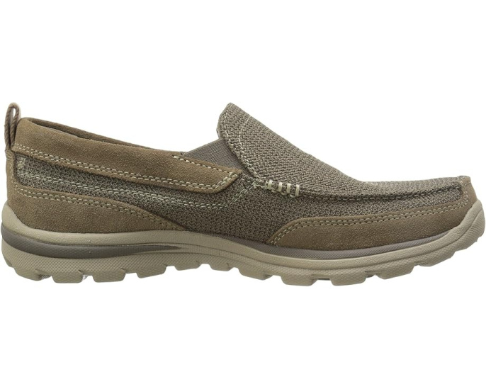 Мокасины SKECHERS Relaxed Fit Superior Milford с верхом из сетки Dri-Lex