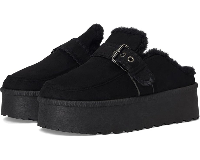 Loafers Vintage Havana Sammy с искусственной овчиной и платформой