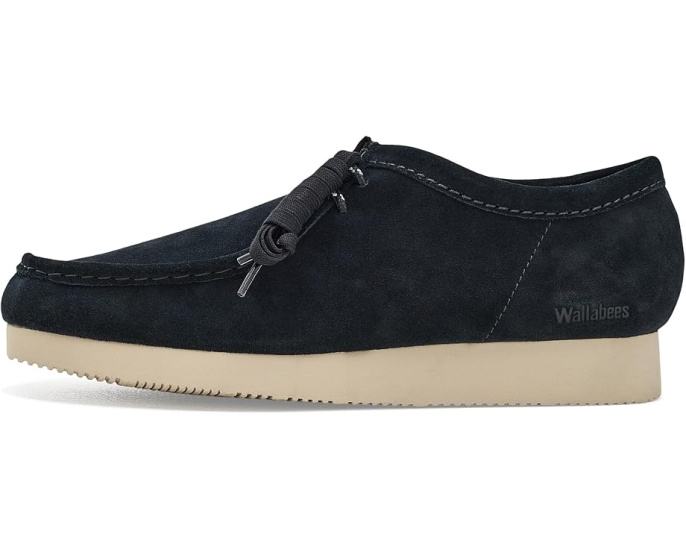 Кларкс мокасины Wallabee Lite из замши