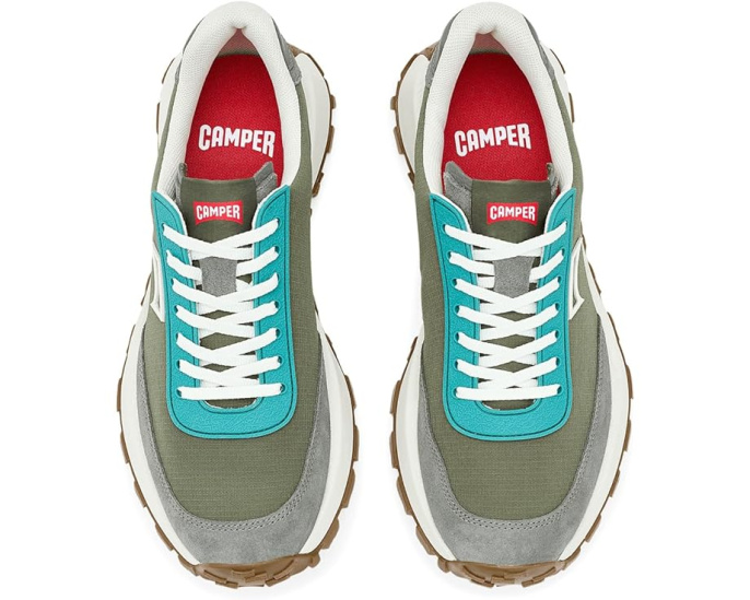Кроссовки Drift Walk с полиэстеровым верхом и круглым носком Camper