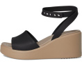 Crocs Сандалии Brooklyn Ankle Strap Wedges с регулируемой лямкой на щиколотке