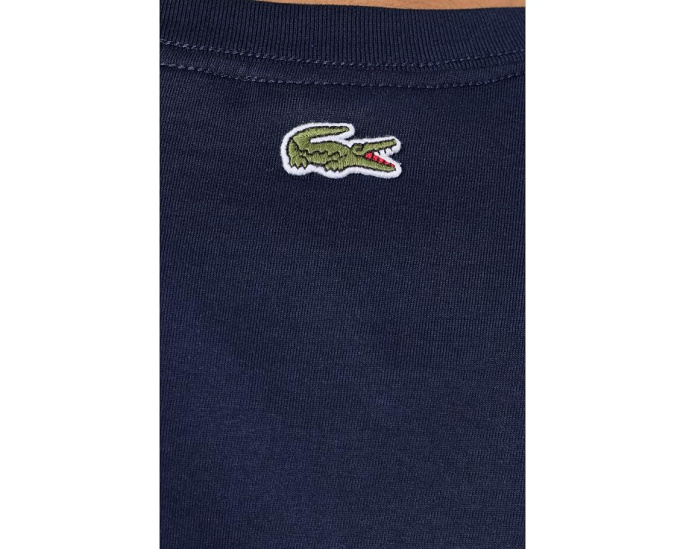 Футболка Lacoste с принтом из хлопкового джерси