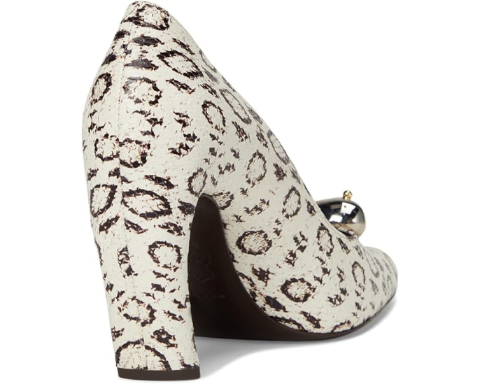 Туфли лодочки Tory Burch Pierced Xl Pumps 90 мм с принтом