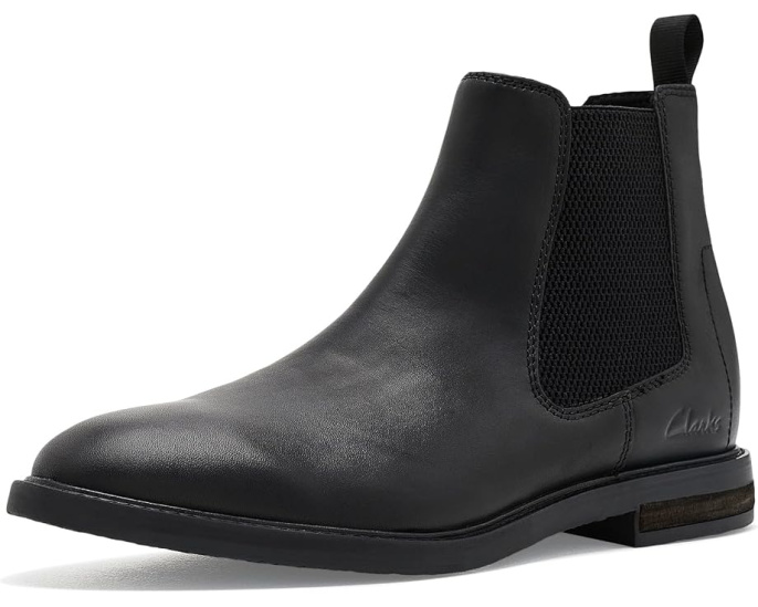 Ботинки Clarks Jaxen Easy на устойчивом каблуке