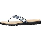 Navy/White Raffia Woven
