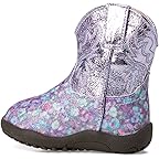 Lavender Floral Glitter Vamp