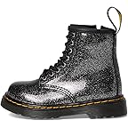 Black/Silver Glitter