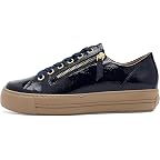 Blue Crinkled Patent