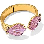 Vintage Gold Purple Iridescent Abalone Illusion