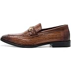 Tan Croco Print Leather