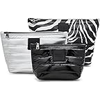 Black/White Zebra/Silver/Black Patent