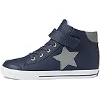 Navy/Gray Leather