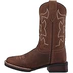 Brown Crazy Horse Leather Vamp & Shaft