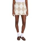 Neutral Argyle Knit