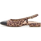 Tan Leopard Suede