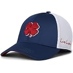 Navy Hat/3d Red Clover/White Trim
