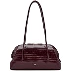 Burgundy Croc