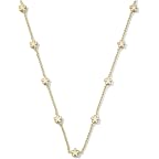 Gold White Enamel