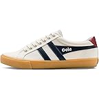 Off White/Navy/Deep Red/Gum