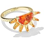 Gold Orange Glass