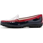 Navy/Scarlet Soft Patent
