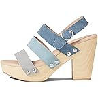 Blue Multi Split Suede