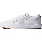 (Leather) True White/Dawn Blue