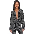 Black/White Ref Pinstripe