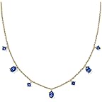 Gold Blue Crystal