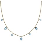 Gold Blue Violet Crystal