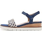 Dark Blue Denim/White Multi