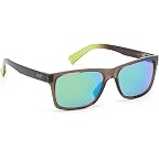 Shiny Trans Dark Grey With Green/Mauigreen Polarized