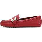 Rich Red Tumbled Leather