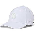 White Hat/3d White Metallic Clover