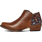 Brown Faux Leather/Aztec