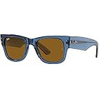 Transparent Blue/Brown