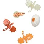 Glow In The Dark Dragon 5-Pack