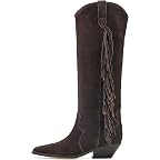 Dark Brown Suede