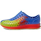 UV Blue/Fire Red/Chartreuse Flame/Celery Speckle Rubber