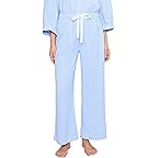 Gingham White/Summer Blue