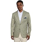 Tan Blue Shadow Plaid