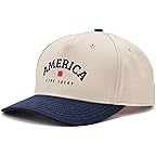 Natural/Navy Hat/Hd Print