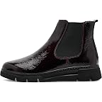 Burgundy Crinkle Patent