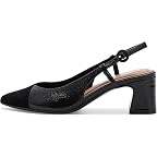 Black Suede/Black Patent Leather