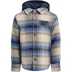 Blue Herringbone Plaid
