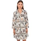 Coconut Big Lillys Engineered Woven Dress