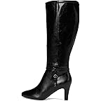 Black Faux Leather